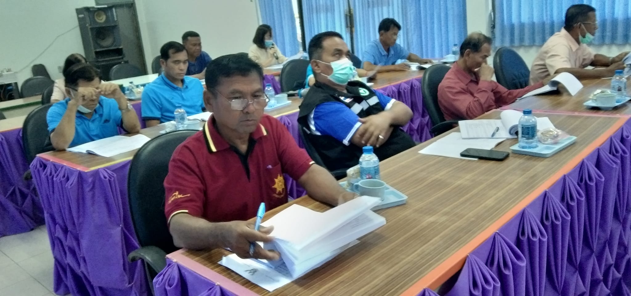 ประชุมคณะกรรมการ..แผนดำเนินงานตามข้อบัญญัติงบประมาณประจำปี พ.ศ.2567