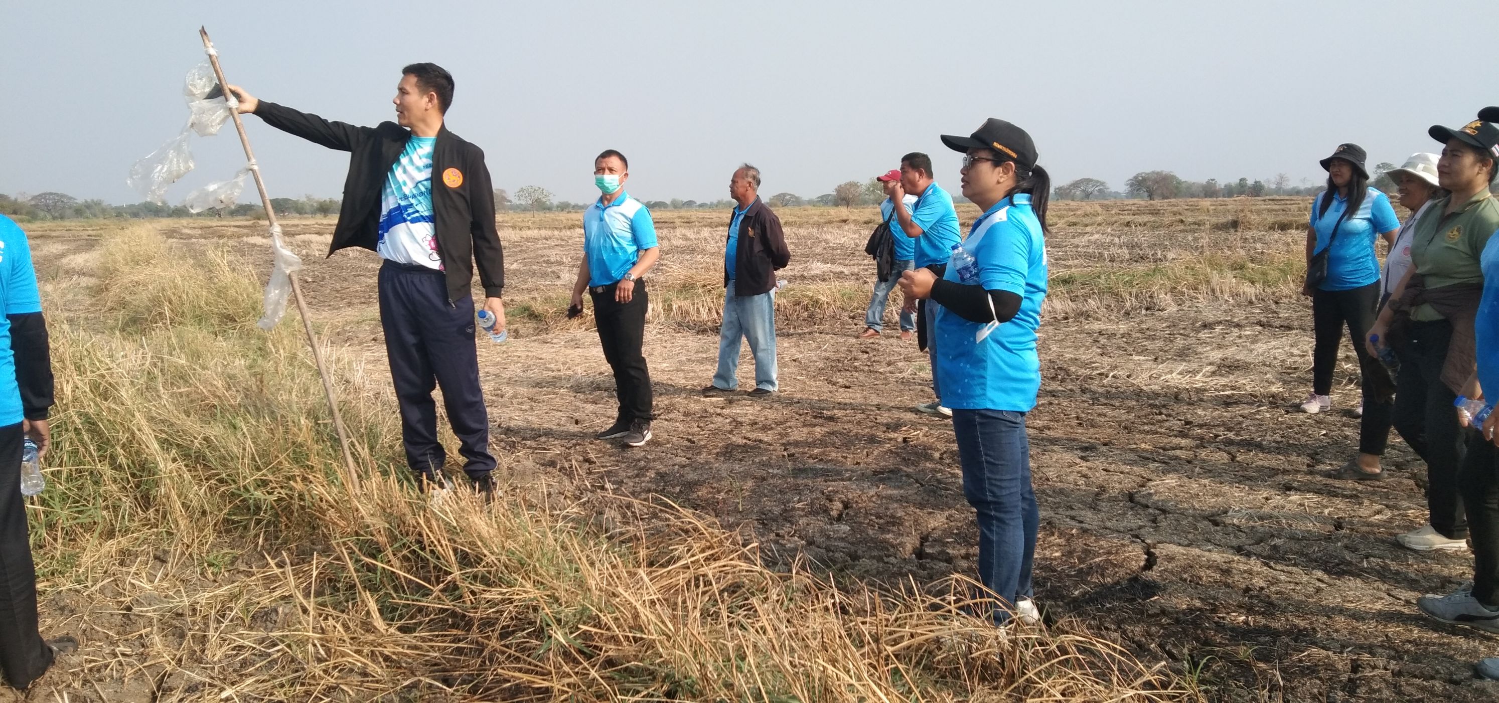 ลงพื้นที่นำนี้เขตที่สาธารณะบึงเซทุ่ม 